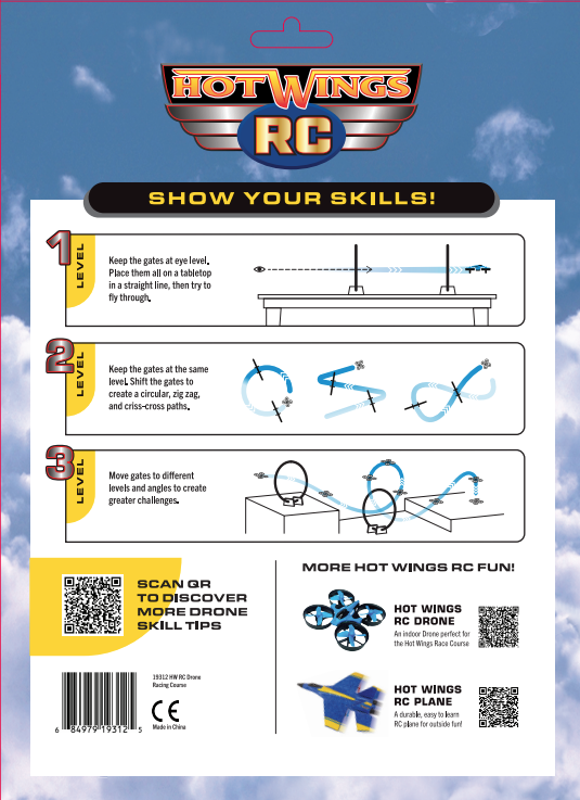 Hot Wings RC Drone Racing Agility Course